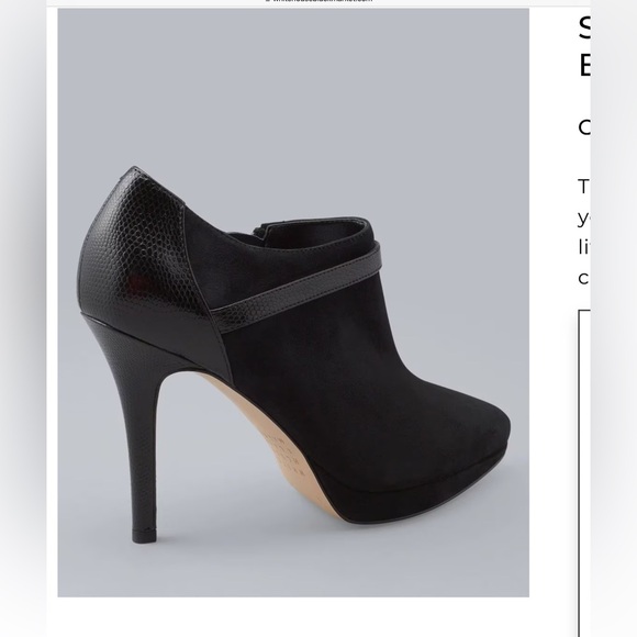 EUC WHBM Suede Ankle Boots - Picture 2 of 10